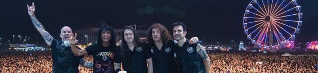 Anthrax: “Abbiamo suonato Rock in Rio come i nostri eroi Iron Maiden e AC/DC, è stato incredibile!”