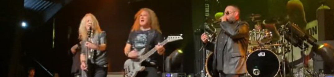 Judas Priest: ieri sera il concerto di K.K. Downing, Tim Owens, David Ellefson e Les Binks; video