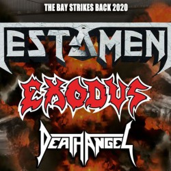 The Bay Strikes Back Tour: Testament + Exodus + Death Angel @ Live Music Club – Trezzo sull’Adda