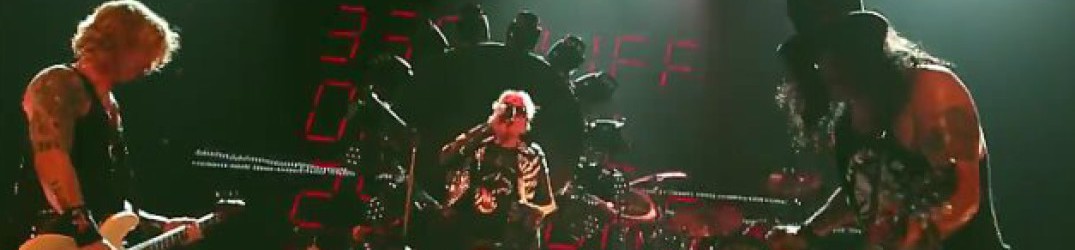 Guns N’ Roses: il video ufficiale del concerto di Las Vegas dell’8 aprile