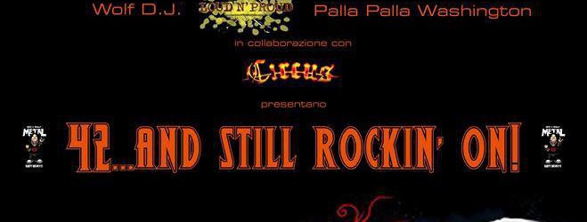“42…and still rockin’onâ€: tutti i dettagli del festival
