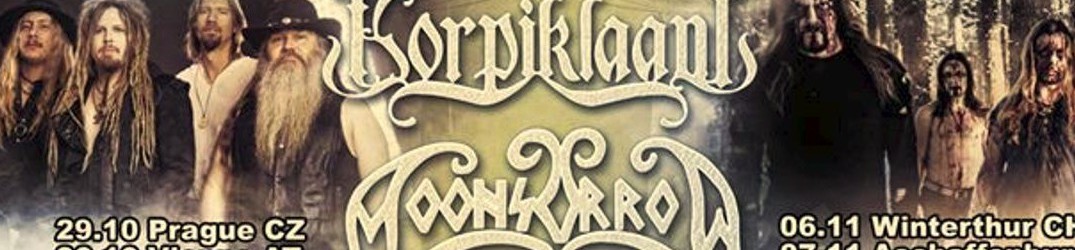Korpiklaani: annunciata la seconda parte del tour europeo insieme ai Moonsorrow