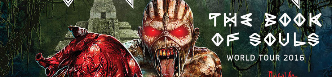 Iron Maiden: il poster del tour vietato in Lituania perché troppo spaventoso