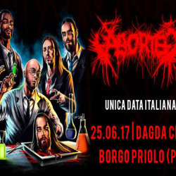 Aborted + special guests @ Dagda Club – Borgo Priolo (Pavia)