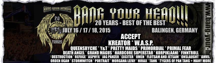 Bang Your Head 2015: tre nuove band confermate