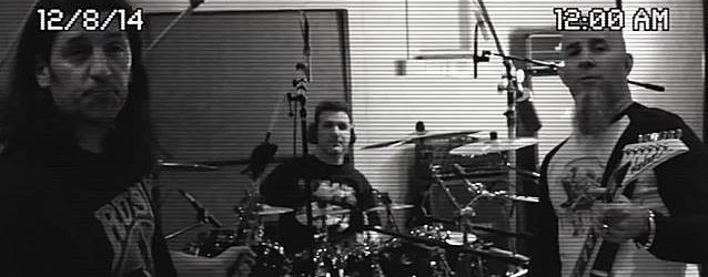 Anthrax: nuovo video dallo studio