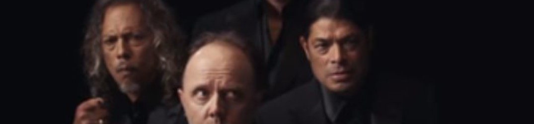 Metallica: il servizio fotografico per la campagna pubblicitaria del marchio di lusso Brioni