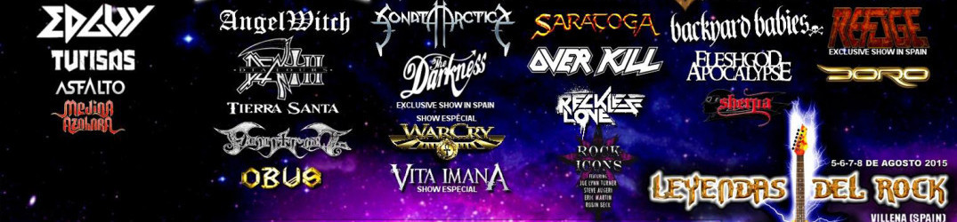 Leyendas del Rock: quasi completo il bill della decima edizione
