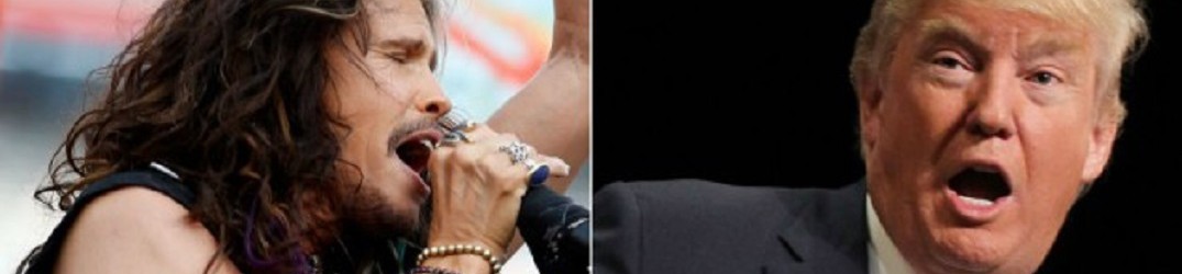Aerosmith: Steven Tyler contro Donald Trump