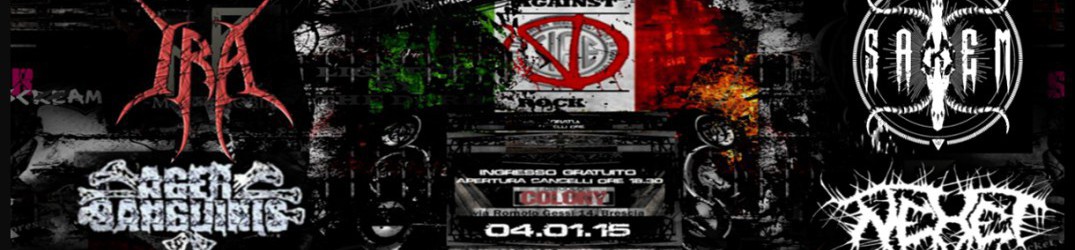 ROCK AGAINST SIAE 3′ ATTO @ COLONY (BS) – LIVE REPORT