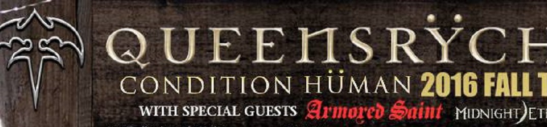 Queensrÿche: guarda i video-live di alcune song riprese a NYC il 6 dicembre 2016