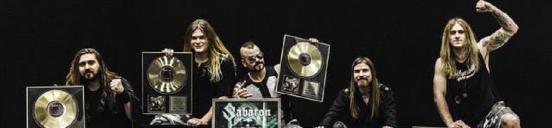 Sabaton: dischi d’oro e di platino per gli eroi del metal svedesi