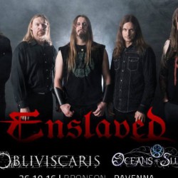 ENSLAVED + NE OBLIVISCARIS + OCEANS OF SLUMBER – Brescia
