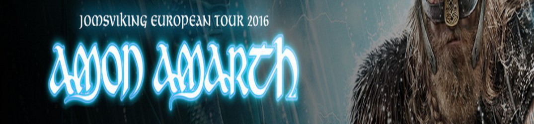 Amon Amarth: annunciate le band di supporto più vip ticket