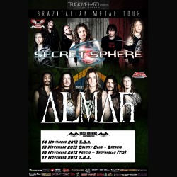 Secret Sphere: in tour con gli Almah