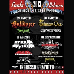 Festa Bikers 2013: tutti i dettagli e gli orari definitivi