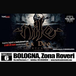 Nile: i dettagli della data bolognese