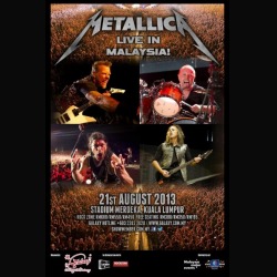 Metallica: video recap dal concerto di Kuala Lumpur