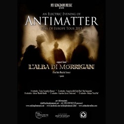 Antimatter: in Italia per cinque date