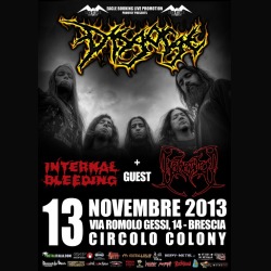 Disgorge: in Italia per un’unica data