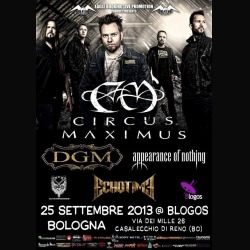 Circus Maximus: cambio di location per la data emiliana