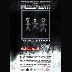 Aborym: i dettagli della data romana