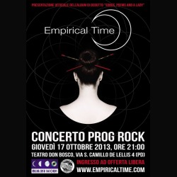 Empirical Time: arriva il debut album “Songs, Poems And A Lady”