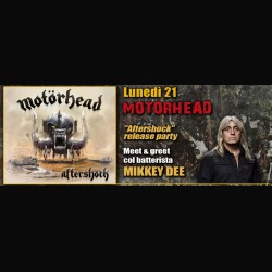 Motörhead: Mikkey Dee incontra i fans a Milano