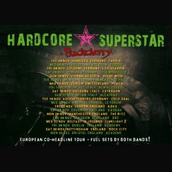 Hardcore Superstar: il trailer del tour europeo coi Buckcherry