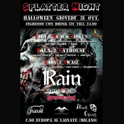 Splatter Night: Rain, Sixty Miles Ahead e Superhorrorfuck insieme la notte di halloween