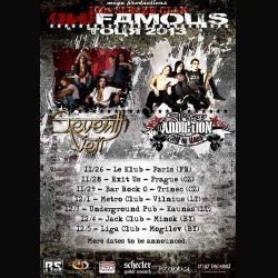 Seventh Veil: tour europeo