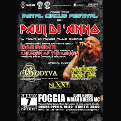 Paul DiAnno: il tour d’addio fa tappa anche in Puglia