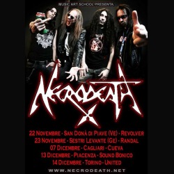 Necrodeath: in Sardegna con i Necromessiah