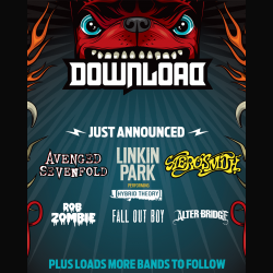 Aerosmith: headliner al Download Festival 2014