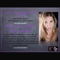 Kiara Laetitia: showcase per presentare “Fight Now!”