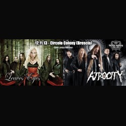 Leave’s Eyes: dettagli della data italiana con gli Atrocity