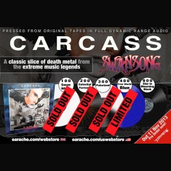 Carcass: ‘Swansong’ sarà ristampato in vinile
