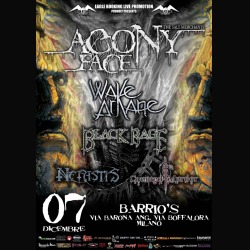 Agony Face: release party insieme ai Black Rage
