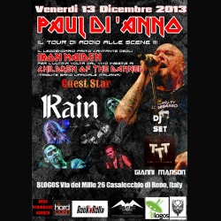 Paul Di’Anno: con i Rain a Bologna