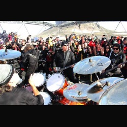 Metallica: foto e video dal concerto in Antartide