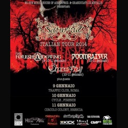 The Foreshadowing: apriranno il tour italiano dei Saturnus