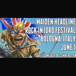 Iron Maiden: svelata la data italiana *AGGIORNAMENTO*