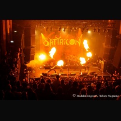 Satyricon: drum cam video dalla data milanese