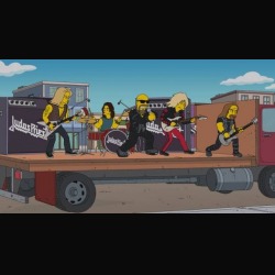 Judas Priest: appariranno nei Simpson