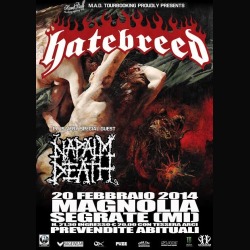 Hatebreed: in Italia coi Napalm Death