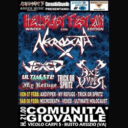 Necrodeath: le prossime date live