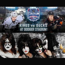 Kiss: la performance della scorsa notte al Dodger Stadium