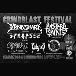 Grindblast Festival: sabato 15 marzo a Piacenza