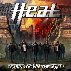 H.e.a.t.: la copertina di “Tearing Down The Walls”