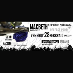 Macbeth: release party a Milano il 28 febbraio